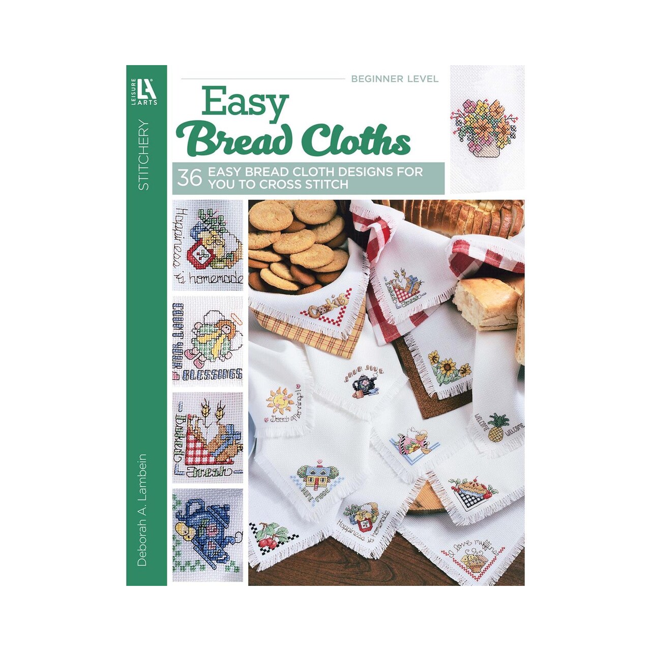 Leisure Arts 36 Easy Bread Cloths Cross Stitch Book, Cross Stitch Patterns, Books, Pattern Book, Design Books, Design Books